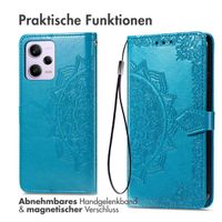imoshion Mandala Klapphülle Xiaomi Redmi Note 12 Pro (5G) - Türkis