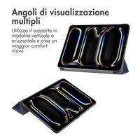 imoshion Trifold Klapphülle Apple iPad Pro 11 (2025) M5 / (2024) M4 - Dunkelblau