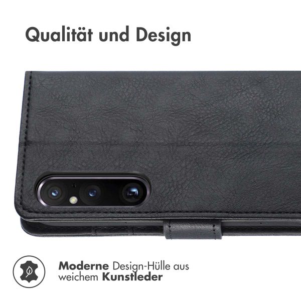 imoshion Luxuriöse Klapphülle Sony Xperia 1 V - Schwarz