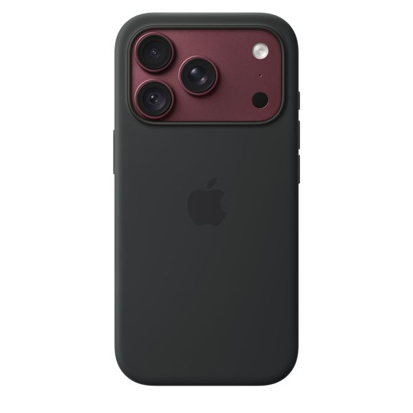 Apple Silikonhülle mit MagSafe Apple iPhone 18 Pro - Black