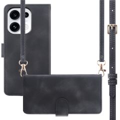 imoshion Klapphülle mit Kordel Oppo Reno 16 F - Schwarz