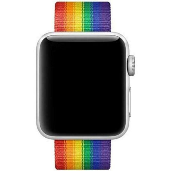 Apple Sport Loop Armband für das  Apple Watch Series 1 t/m 9 / SE (38/40/41 mm) | Series 10 / 11 (42 mm) - Multicolor