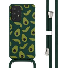 imoshion SilikonHülle design mit Band Samsung Galaxy A33 - Avocado Green