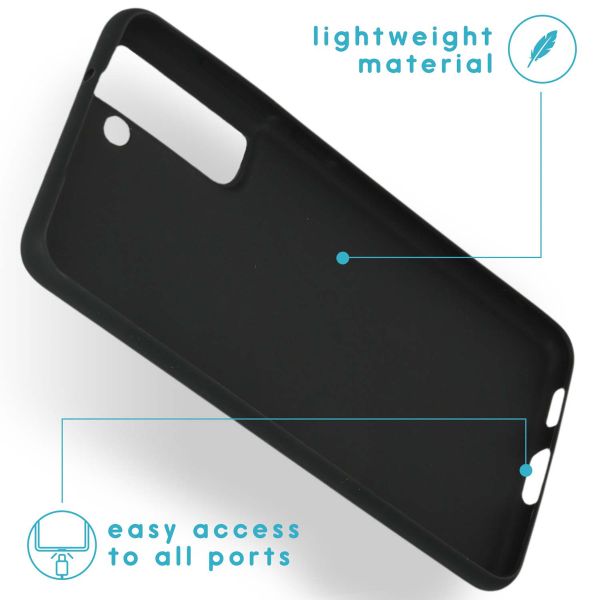 imoshion TPU Color Cover Samsung Galaxy S21 FE - Schwarz