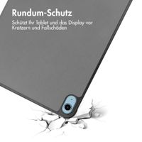 imoshion Trifold Klapphülle Apple iPad 11 (2025) 11 Zoll / iPad 10 (2022) 10.9 Zoll - Grau