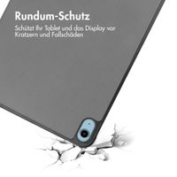 imoshion Trifold Klapphülle für das iPad 10 (2022) 10.9 Zoll - Grau