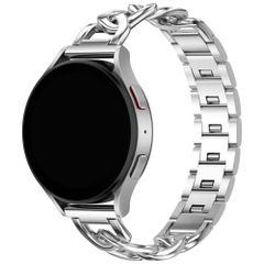 Selencia Chain Armband -   Universelle 18 mm Anschluss - Silber