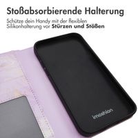 imoshion Design Klapphülle für das Samsung Galaxy A20e - Purple Marble