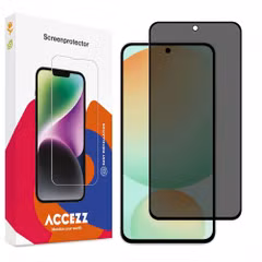 Accezz Privacy Displayschutz aus gehärtetem Glas Samsung Galaxy S24 FE / A36 / A56
