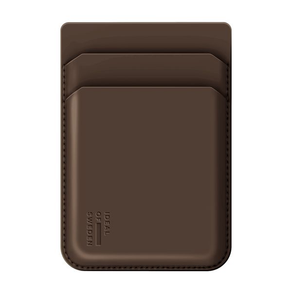 iDeal of Sweden MagSafe Magnetischer Kartenhalter - Kartenhalter - Mocha Mousse
