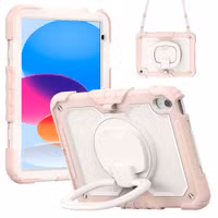imoshion Rugged Kindersicher Schutzhülle Apple iPad 11 (2025) 11 Zoll A16 / iPad 10 (2022) 10.9 Zoll - Hellrosa