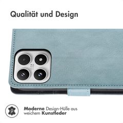 imoshion Luxuriöse Klapphülle Xiaomi 17 - Hellblau