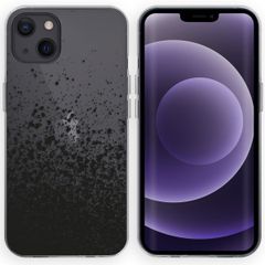 imoshion Design Hülle für das iPhone 13 - Spritzer - Schwarz