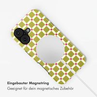 Selencia Vivid Rückabdeckung mit MagSafe Apple iPhone 17 - Check This Olive