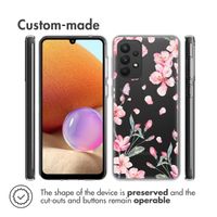 imoshion Design Hülle Samsung Galaxy A33 - Blossom Watercolor