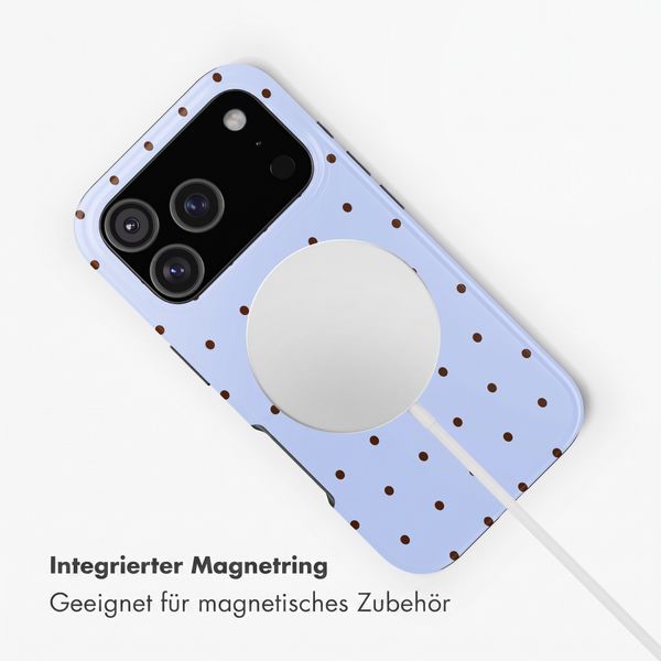 Selencia Vivid Rückabdeckung mit MagSafe Apple iPhone 18 Pro Max / 17 Pro Max - Happy Dots Digital Sky