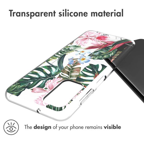 imoshion Design Hülle für das Samsung Galaxy A13 (5G) / A04s - Tropical Jungle