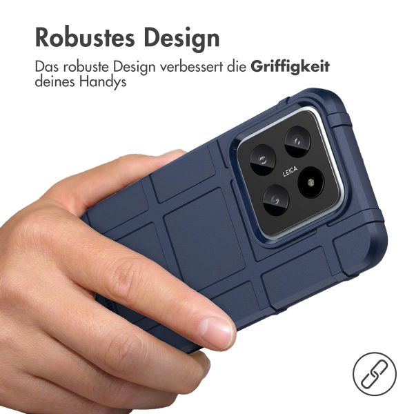 imoshion Rugged Shield Backcover Xiaomi 14 - Dunkelblau