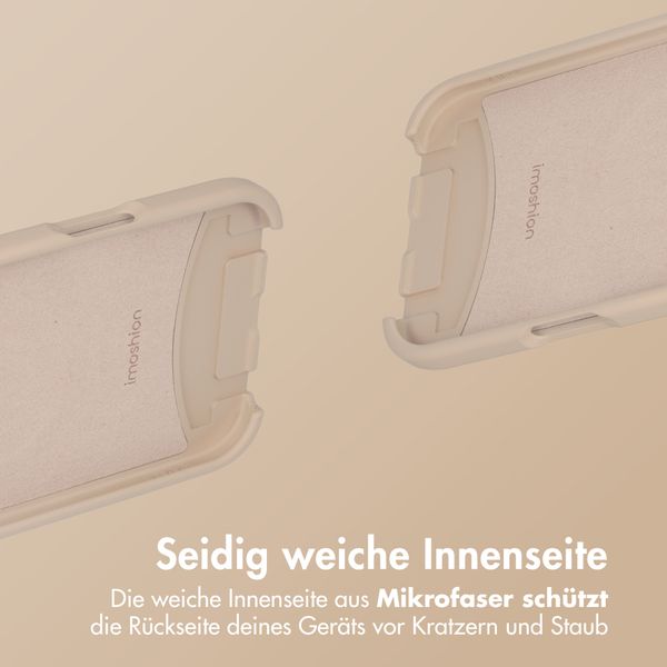 imoshion Color Backcover mit abnehmbarem Handykette und MagSafe Apple iPhone Air - Nude