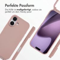 imoshion SilikonHülle mit Band Apple iPhone 17 - Sand Pink
