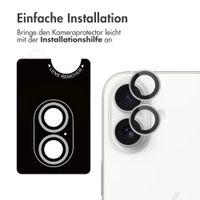 imoshion 2er-Pack Objektivschutz für Kamera für das Apple iPhone 17 / 16 / 16 Plus - Weiß