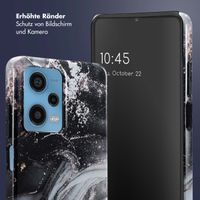 Selencia Vivid Tough Back Cover für das Xiaomi Redmi Note 12 Pro - Chic Marble Black