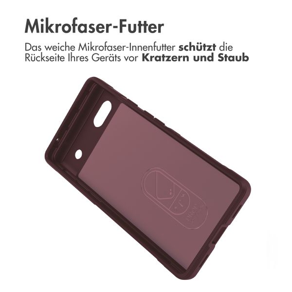 imoshion EasyGrip Back Cover für das Google Pixel 6a - Aubergine