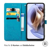 imoshion Mandala Klapphülle Motorola Moto G14 - Türkis