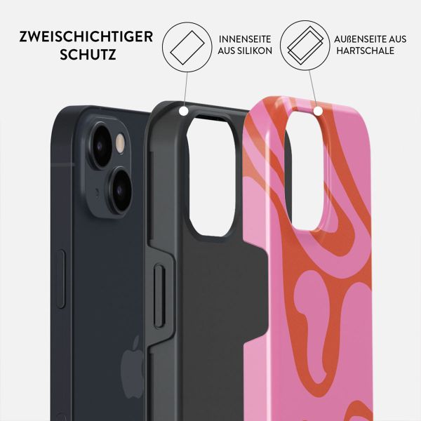 Burga Tough Back Cover für das Apple iPhone 14 - Ride the Wave
