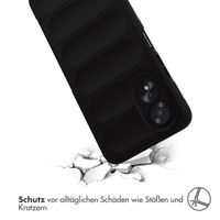 imoshion EasyGrip Back Cover für das Oppo A18 / Oppo A38 - Schwarz