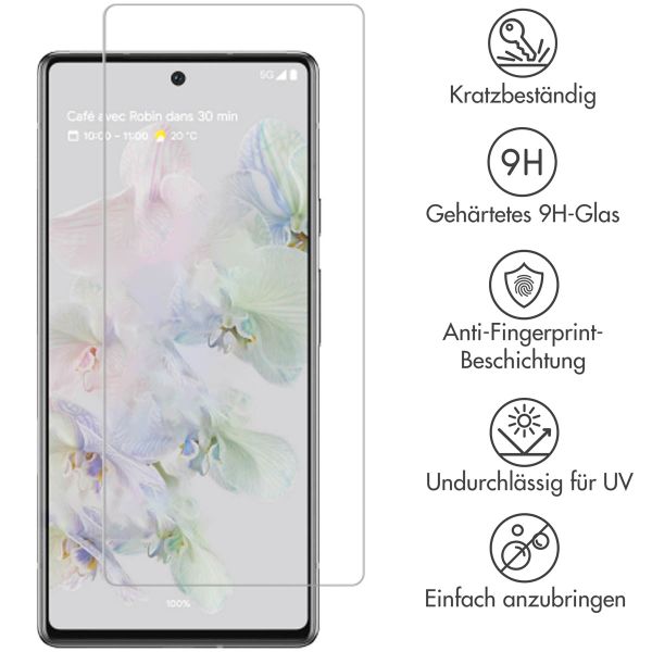 Selencia Displayschutz aus gehärtetem Glas für das Google Pixel 7