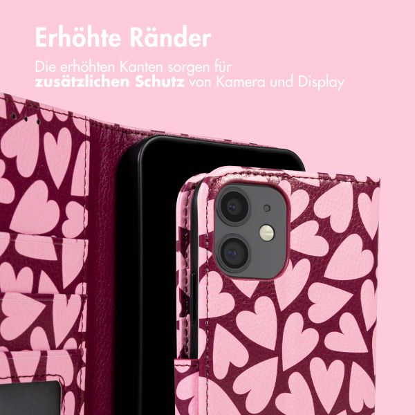 imoshion Design Klapphülle Apple iPhone 12 (Pro) - Hearty Blush