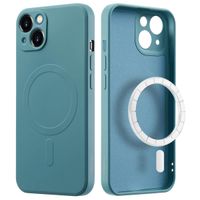 imoshion Color Back Cover mit MagSafe Apple iPhone 13 Mini - Smoke Green