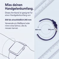 imoshion Magnetisches Milanaise Armband für das  Fitbit Luxe - Größe M - Rosé gold