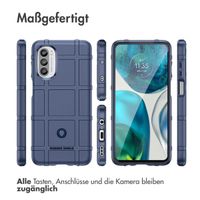 imoshion Rugged Shield Backcover Motorola Moto G52 / G82 - Dunkelblau