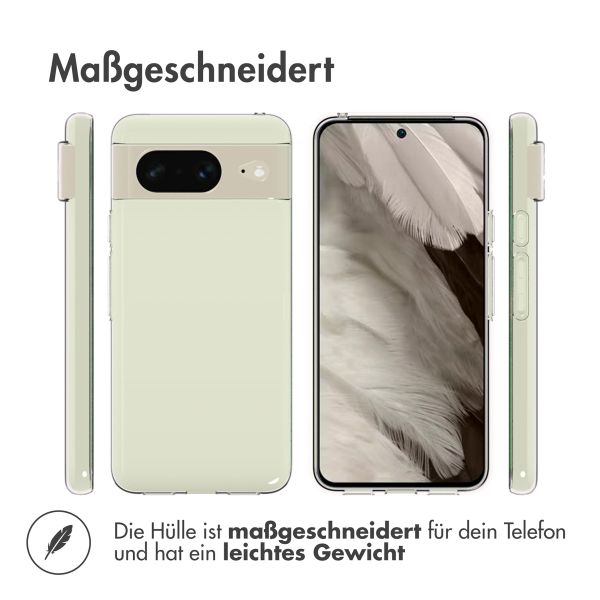 Accezz Clear TPU Backcover Google Pixel 8 - Transparent
