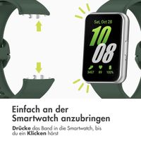 imoshion Silikonband für das  Samsung Galaxy Fit 3 - Dunkelgrün