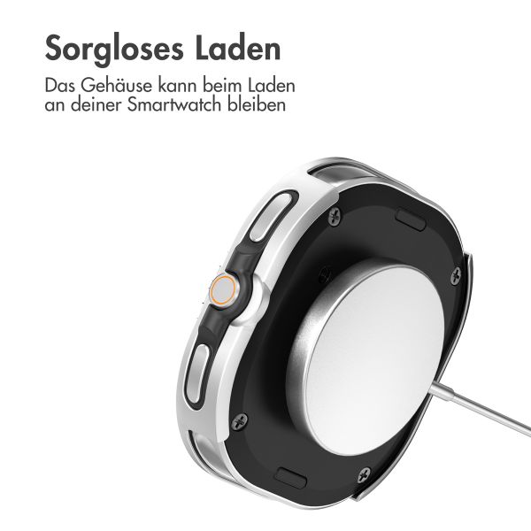 imoshion Bumper Hard Case für das Samsung Galaxy Watch 8 Classic (46 mm) - Silber