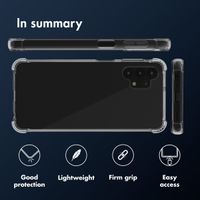 imoshion Shockproof Case für das Samsung Galaxy A32 (5G) - Transparent