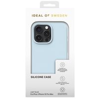 iDeal of Sweden Silikon Case für das iPhone 15 Pro Max - Light Blue