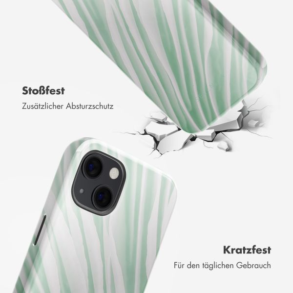Selencia Vivid Rückabdeckung mit MagSafe Apple iPhone 13 - Nature Grayed Jade