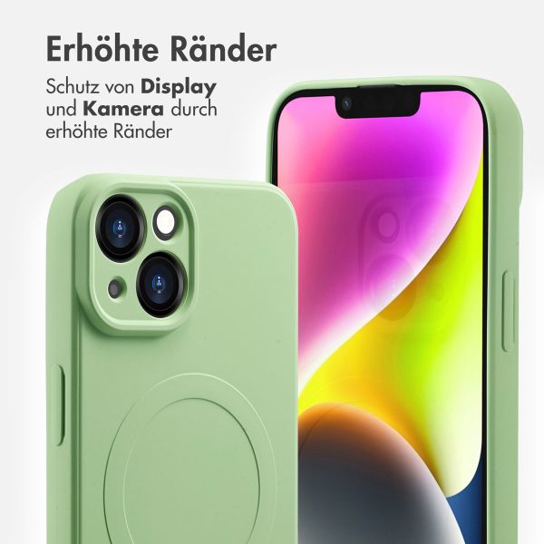 imoshion Color Back Cover mit MagSafe Apple iPhone 14 - Grün