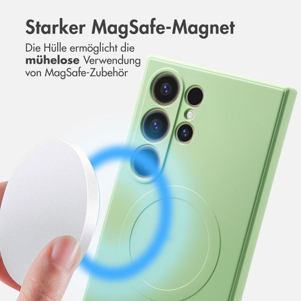imoshion Color Back Cover mit MagSafe Samsung Galaxy S24 Ultra - Grün