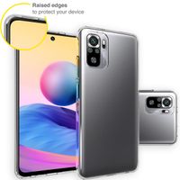 Accezz TPU Clear Cover für das Xiaomi Redmi Note 10 (4G) - Transparent