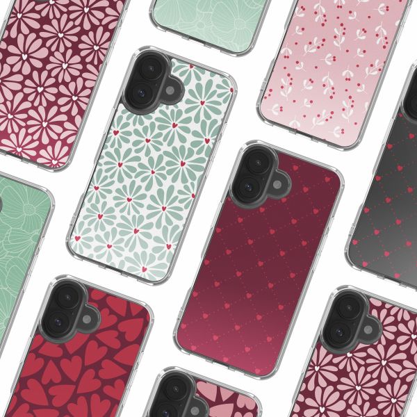 imoshion Design Hülle Apple iPhone 17 - Bloom Love Sage Green