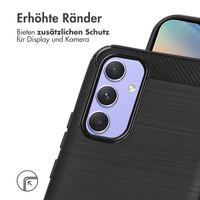 imoshion Brushed Back Cover für das Samsung Galaxy A54 (5G) - Schwarz