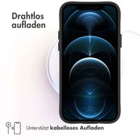 imoshion Rugged Hybrid Carbon Case Apple iPhone 12 (Pro) - Schwarz