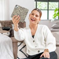 imoshion Design Klapphülle Samsung Galaxy A34 (5G) - Black And White Dots
