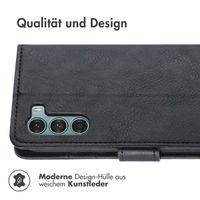 imoshion Luxuriöse Klapphülle für das Motorola Moto G200 - Schwarz