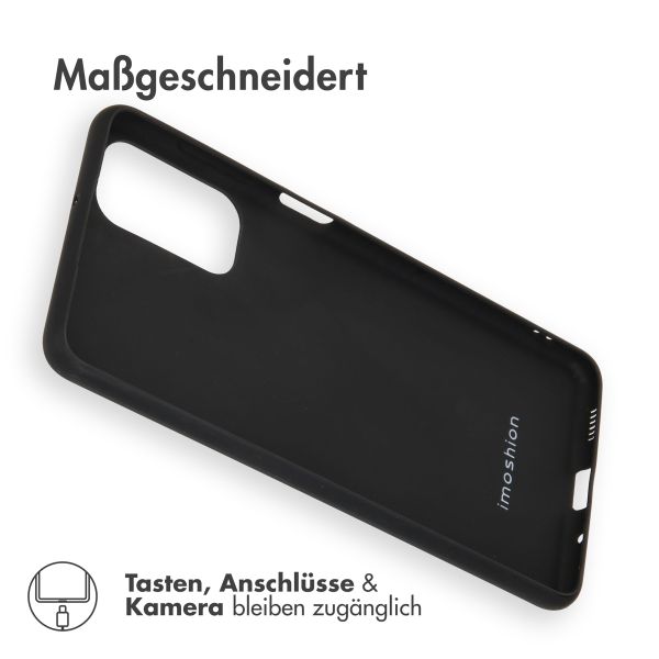 imoshion Color TPU Hülle für das Samsung Galaxy M52 - Schwarz